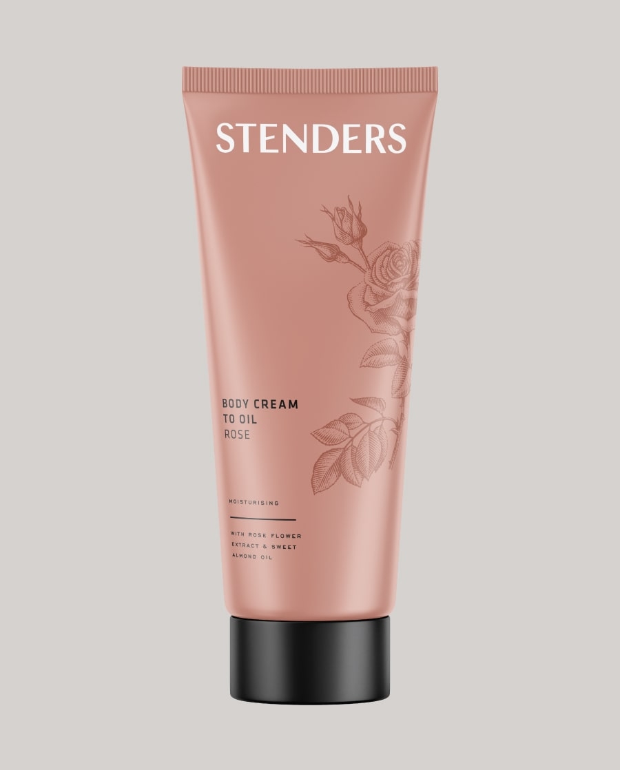 Ķermeņa krēms-eļļa “Roze” - STENDERS Kosmētika